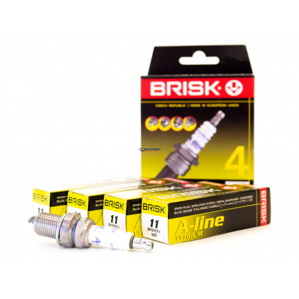 Свеча Brisk DR15YCY-1 ВАЗ-2110-12 инж.16 клап. резистор (4шт)