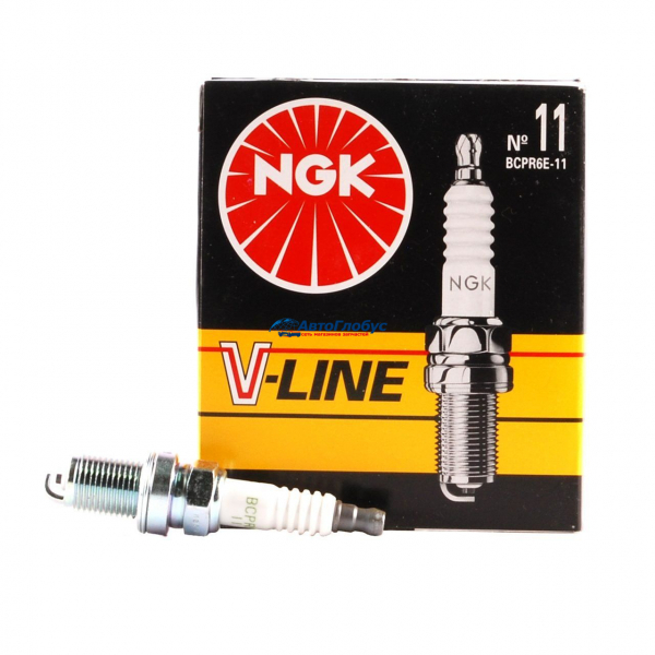 Свеча  NGK №11 ВАЗ-2110-2112 инж, ВАЗ-Vesta, 16кл (BCPR6E-11) (4шт)