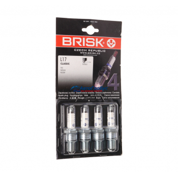 Свеча Brisk L17 ЗМЗ-406-409 (4шт)